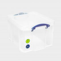 Really Useful Storage Box - 35L - Clear, CLEAR