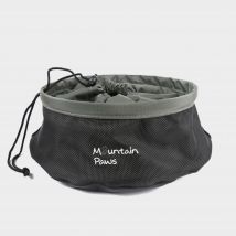 Mountain Paws Dog Food Bowl - Black, Black