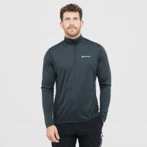 Montane Men's Dart Zip Neck T-Shirt - Blk, BLK