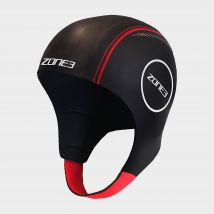 Zone 3 Neoprene Swim Cap - Black, Black