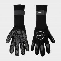 Zone 3 Neoprene Swim Gloves - Black, Black