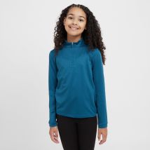 Dublin Kids' Autumn Sally Long Sleeve Riding Top - Blue, Blue
