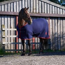 Royal Scot Original Fleece Standard Neck Rug Navy/Red - Nvyred, NVYRED