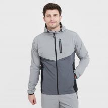 Oex Blue Men's Fell Track Top - Grey, Blue