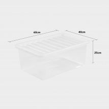 Wham 45L Crystal Storage Box