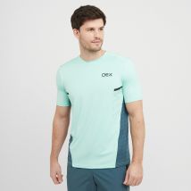 Oex Blue Men's Flash T-Shirt - Mint, Blue