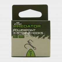 Fox Rage Predator X-Strong Barbed Treble Hooks 8 X 6 - Black, Black