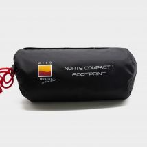 Wild Country Norte Compact 1 Footprint - Black, Black