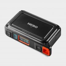 Nebo Assist Air Jump Starter & Air Compressor Power Bank - Black, Black