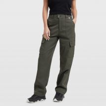 Acai Women's Straight Leg Cargos - Green, Green