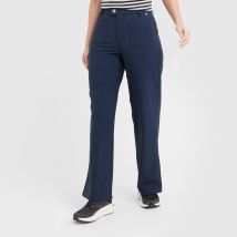 Acai Women's Thermal Straight Leg Trousers - Navy, Navy