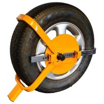 Maypole Wheel Clamp (13" - 17"), Yellow