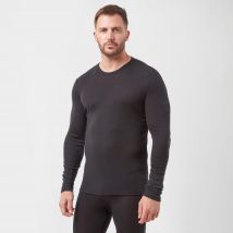 Icebreaker Men's Everyday Long Sleeve Merino Crew Neck Top, Black