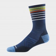 Darn tough vermont Men's Merino Wool Crew Ultra-lightweight Anti Blister Running Socks, Blue