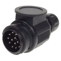 Maypole Euro Plug 13 Pin, Black