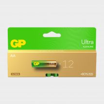 GP Batteries Ultra Alkaline Batteries (12 x AA), Red