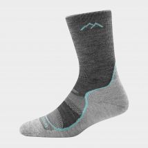 Darn tough vermont Women's Micro Crew Lightweight Hiking Merino Socks, Grey