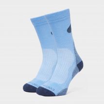 Peter Storm Women's Lightweight Outdoor Sock - 2 Pack, Blue