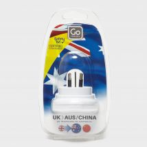 Go Travel UK-Australia Adaptor, White