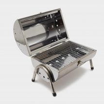 HI-GEAR Stainless Steel Double Sided BBQ, Silver
