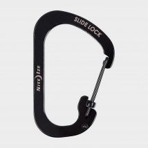 Niteize Slidelock Carabiner #4 (Stainless Steel), Black