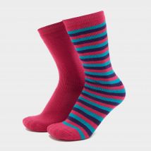 The Edge Kids' Thermal Parallel Socks, Red