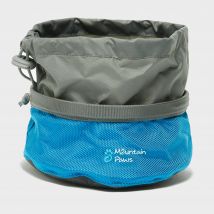 Mountain Paws Collapsible Dog Food Bowl, Blue