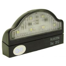 Maypole LED Numberplate Lamp with Base, Black