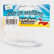 BlueZone 3 Crab Line Bait Bags, Blue