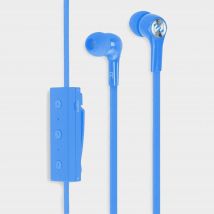 Scosche BT100 Wireless Earbuds with Mic + Controls, Blue