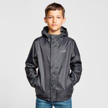 FREEDOMTRAIL Kids' Stowaway Waterproof Jacket, Black