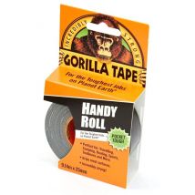 Gorilla Tubs Tape, Handy Roll (25mm x 9.1m), Black