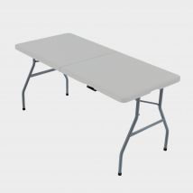 Home vida 5ft Folding Table, White