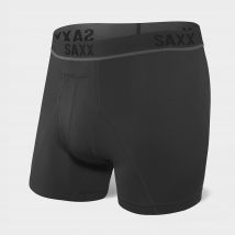 Saxx Men's Kinetic Boxer Brief, Black