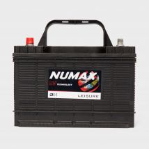 NUMAX LV30MF 12V 105 Ah Sealed Leisure Battery, Black