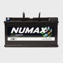 NUMAX DC25MF 12V 105Ah Sealed Leisure Battery, Black
