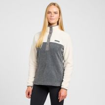 Columbia Women's Benton Springs Button-Up Pullover Fleece, Grey