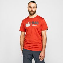 Rab Men's Stance Vintage T-shirt, Red