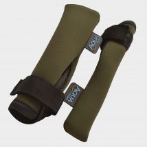 AQUA Neoprene Tip And Butt Protectors Pair, Green