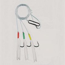FLADEN Daylight 3 Hook Size 7/0, Multi Coloured