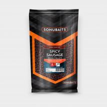 SONU BAITS Halibut Spicy Sausage 6Mm, Multi Coloured