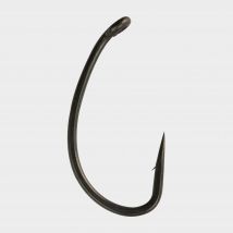 THINKING ANGLER Curve Shank Hook Size 6 (Barbed), Black