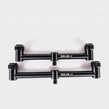 SOLAR TACKLE SOLAR A1 2-ROD BUZZ BAR- 6IN, Black