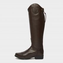Moretta Women's Gianna Leather Riding Boots, Brown