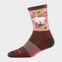 Darn tough vermont Women's Merino Wool Animal Patterned Hiking Boot Socks, Pink