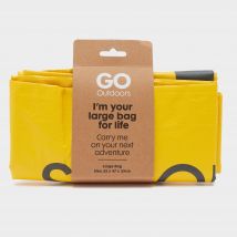 GO OUTDOORS Large Bag For Life, Yellow
