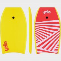 Wilton Bradley Yello 33” Slick Zig Zag Bodyboard, Yellow