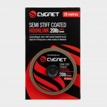 CYGNET Sniper Semi Stiff Coated Hooklink 20Lb 9.8Kg 20M, Green