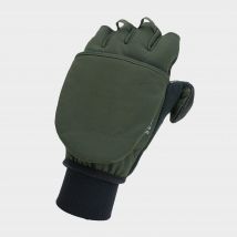 Sealskinz Windproof Cold Weather Convertible Mitt, Green