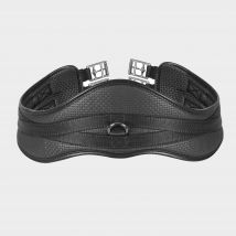 Arma Anti-Chafe Anatomic Elasticated GP Girth in Black, Black